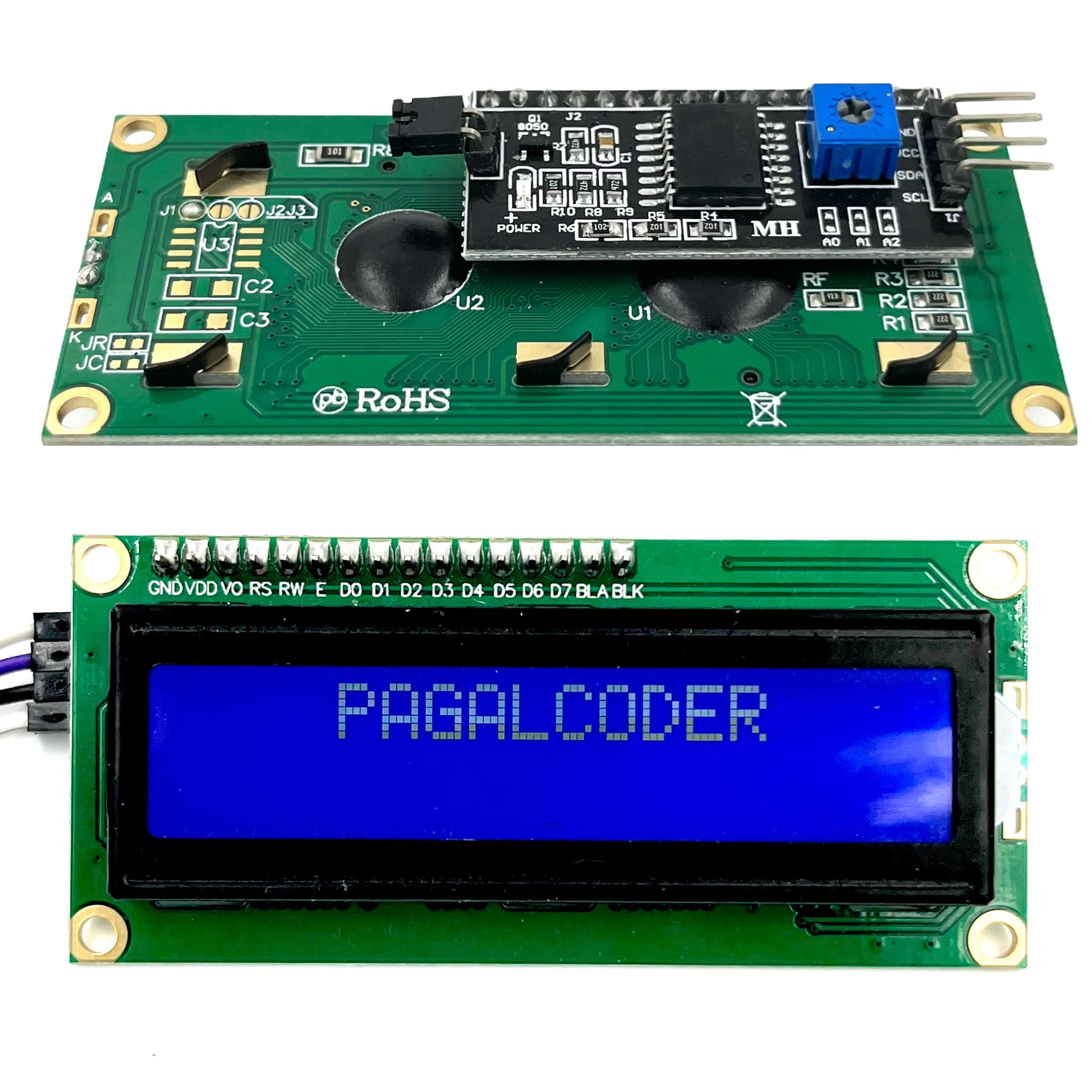 LCD1602 Parallel LCD Display with IIC/I2C interface