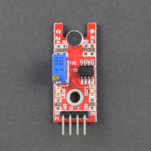 Microphone Voice Sound Sensor Module - Pcb Fiber Material Voltage: 3.3 - 5 Volt Industrial Usage